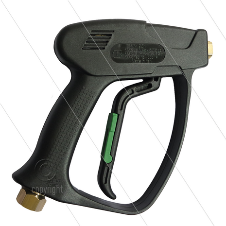 MV951 - HD pistool - vorstbeveiligd - lekt tot ca. 10 Bar - 310 Bar - 40 l/min - max 150&deg;C - 3/8" bi x 1/4" bi